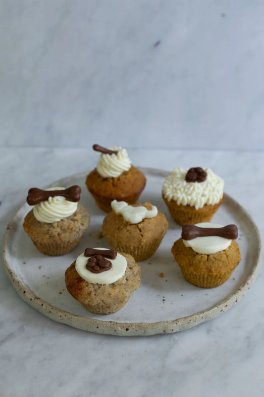 Carrot and Peanut Butter Pupcake